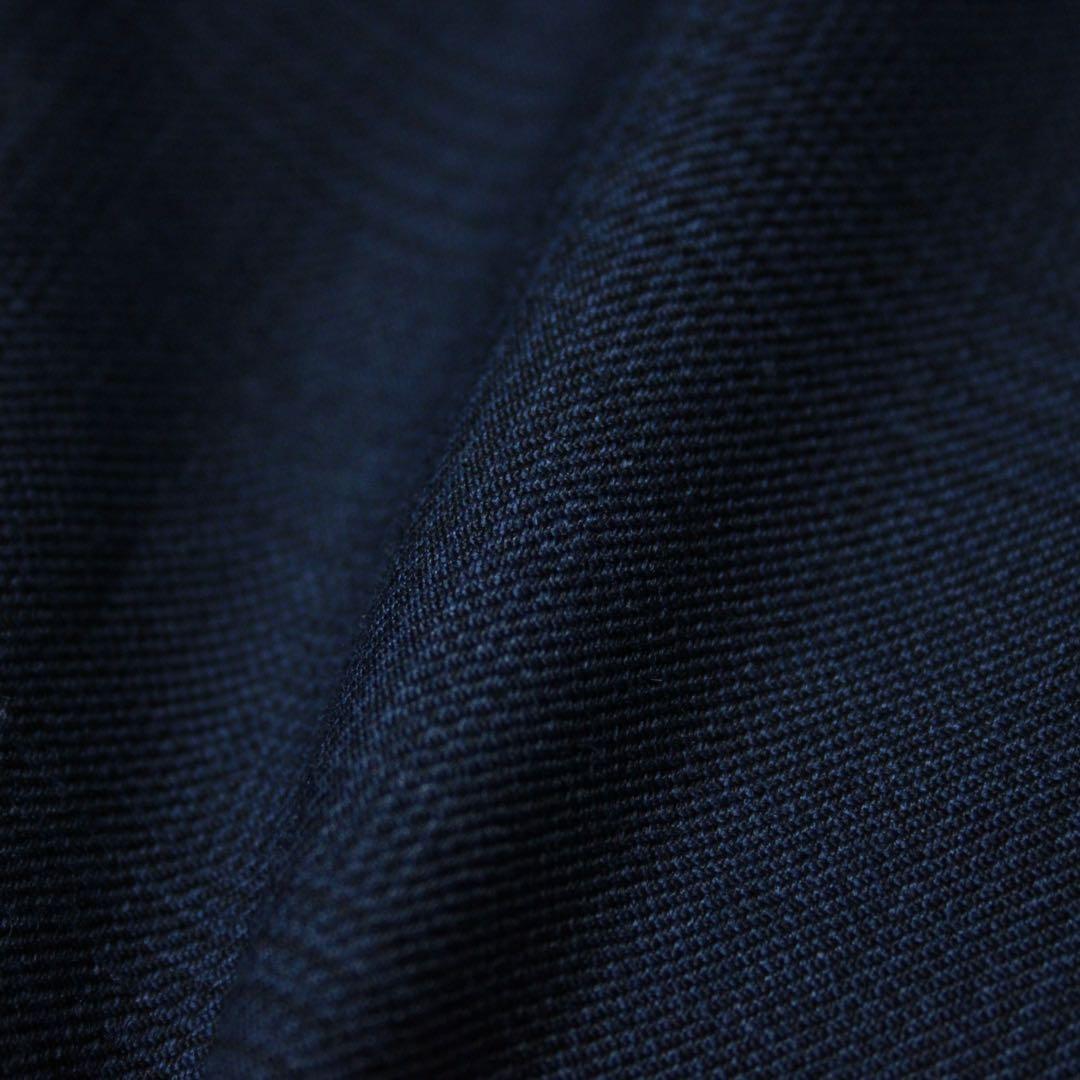 極美品 スーツセレクト 3ピース セットアップスーツ ネイビー A6 チェック