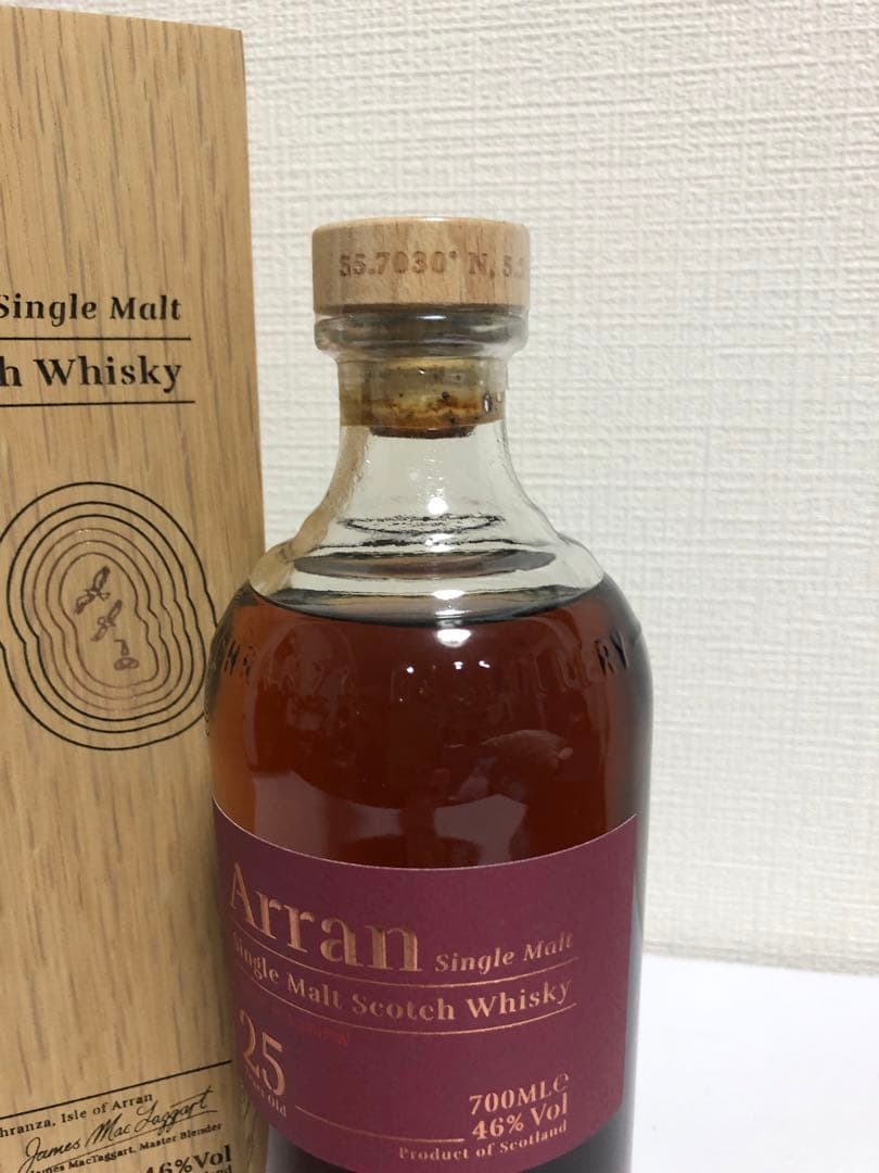 【@さま専用】アラン Arran モルト 25年 46% ウイスキー イギリス
