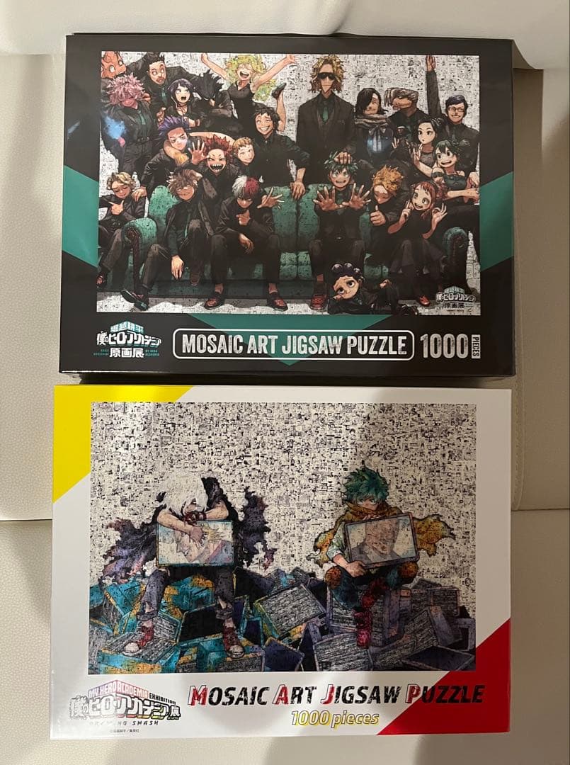 僕のヒーローアカデミア モザイクアートパズル ジグゾーパズル 原画展 ヒロアカ