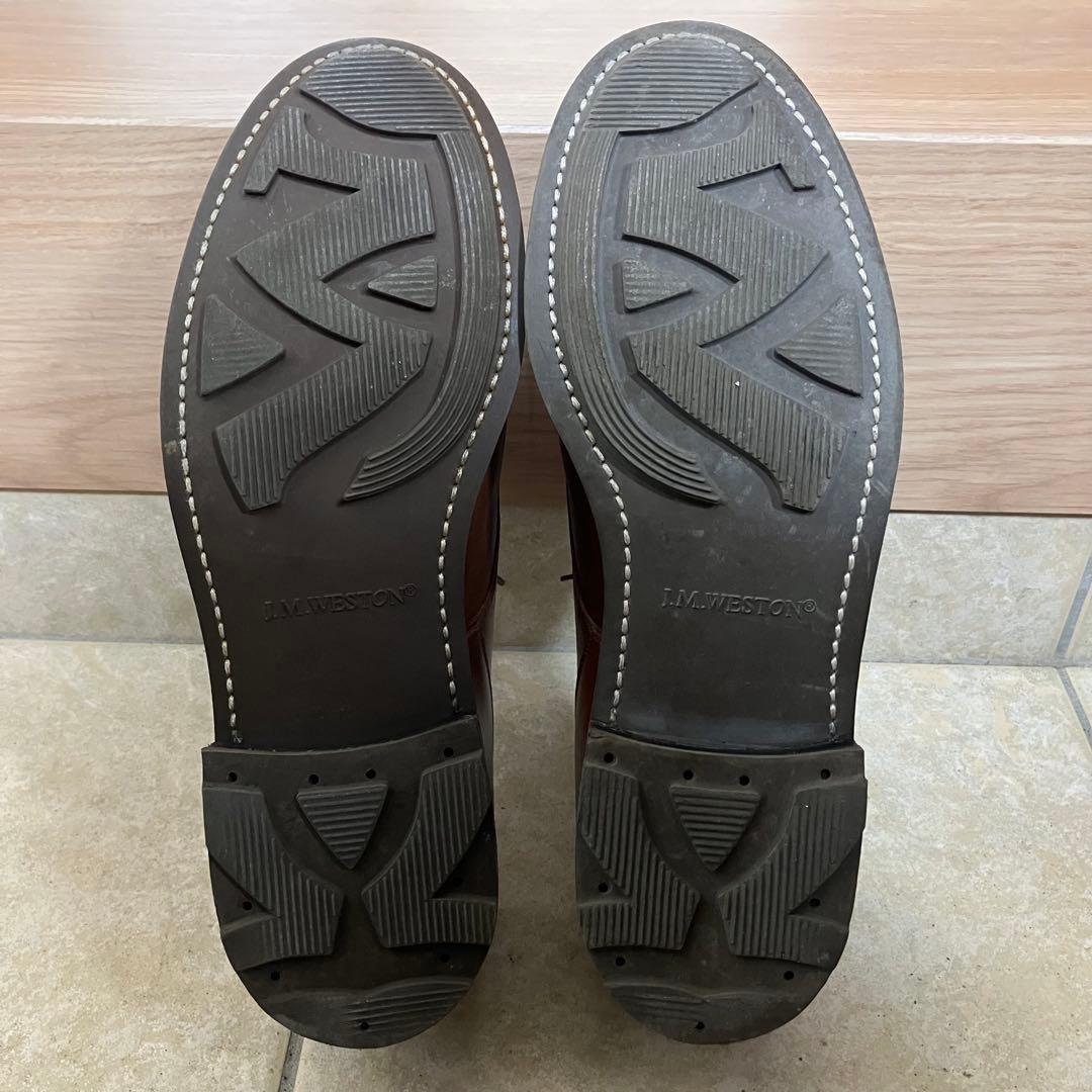 J.M.WESTON ゴルフ 8D タンブラウン