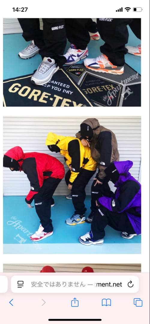 apartment stabridge GORE-FLEX カーゴパンツ