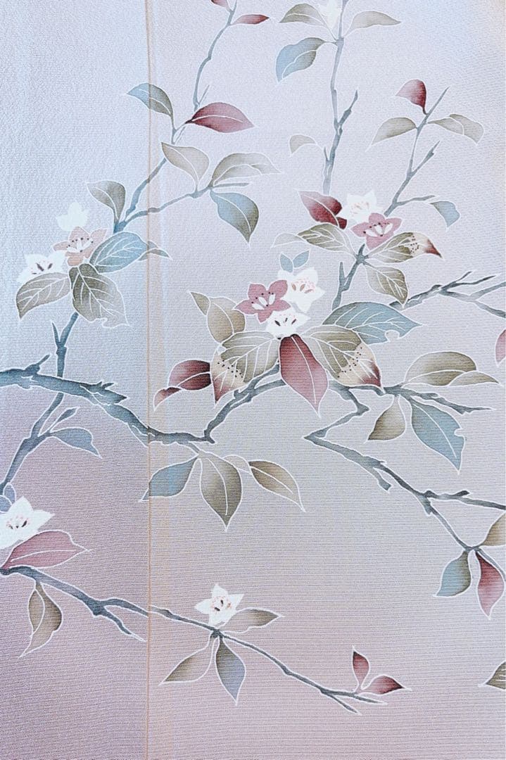 美品　訪問着　フルセット　裄66 友禅 卒業式　入学式　結婚式　M S 袋帯