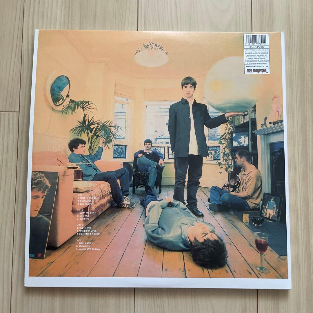 Oasis Definitely Maybe 25周年限定レコード