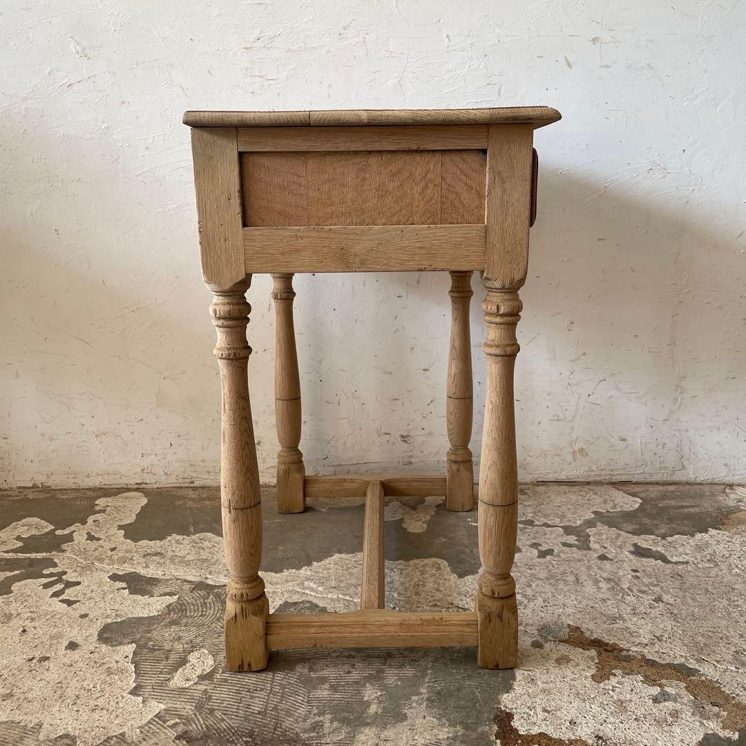 ビンテージ ドロワーサイドテーブル ドロワーベッドサイドテーブル　剥離