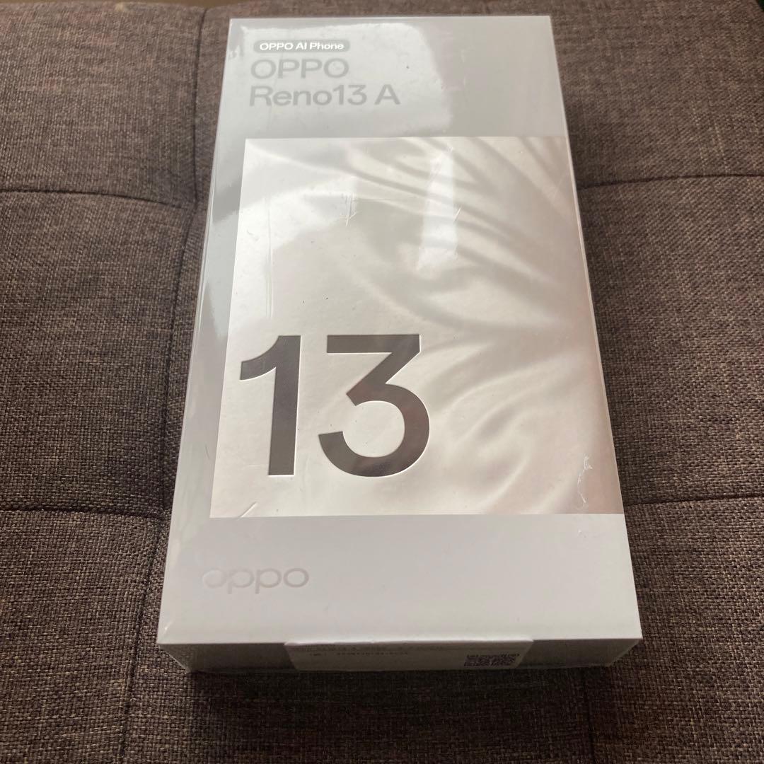 新品未使用 OPPO Reno13A本体128gb アイスブルーsimフリー