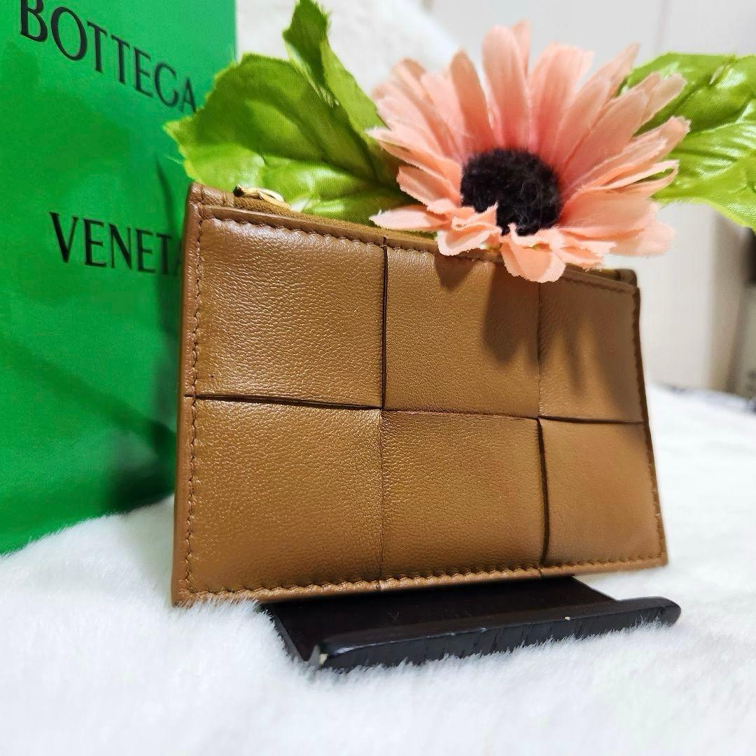 ✨極美品　付属品完備✨ボッテガ　フラグメントケース　小銭入れ　カセット　ブラウン