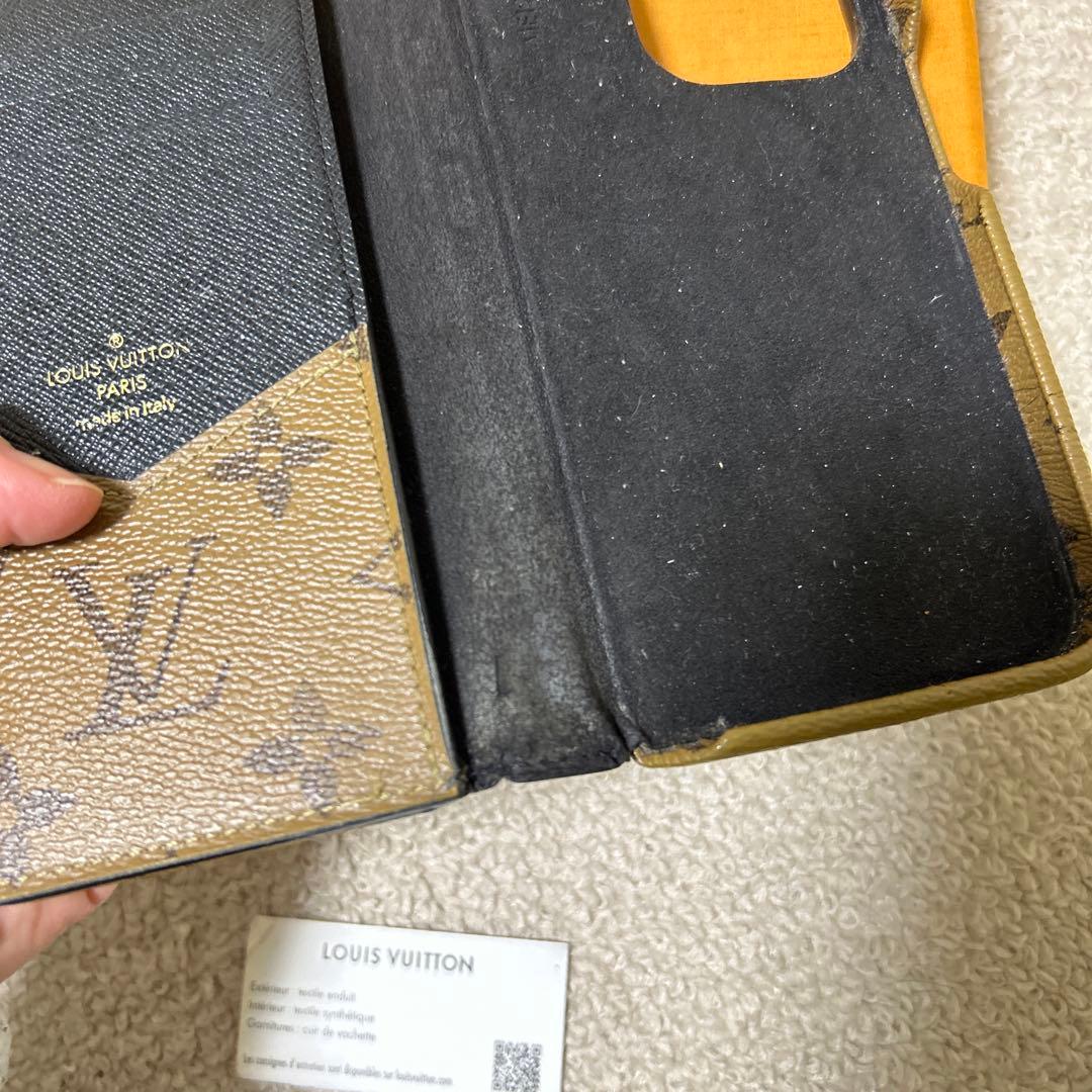LOUIS VUITTON モノグラムリバースフォリオ iPhone14Pro