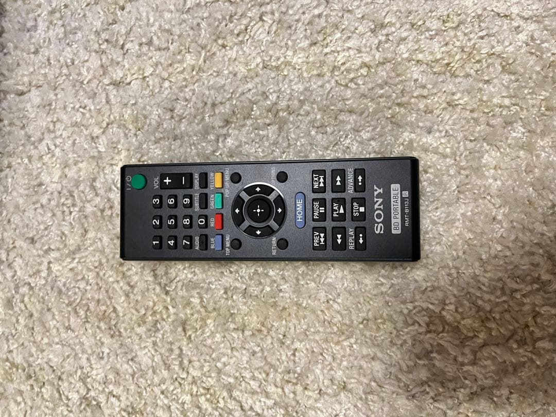 SONY BDP-SX1 ポータブルブルーレイプレーヤー