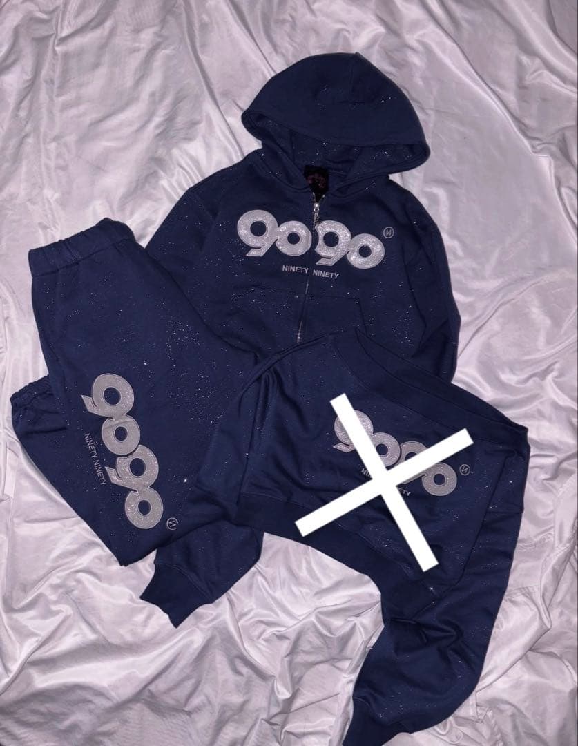 【9090Girls】OG Logo Glitter セットアップ