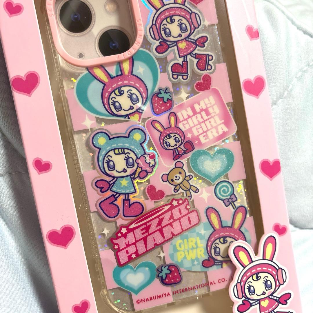 メゾピアノ スキニーディップ SKINNYDIP iPhone15ケース