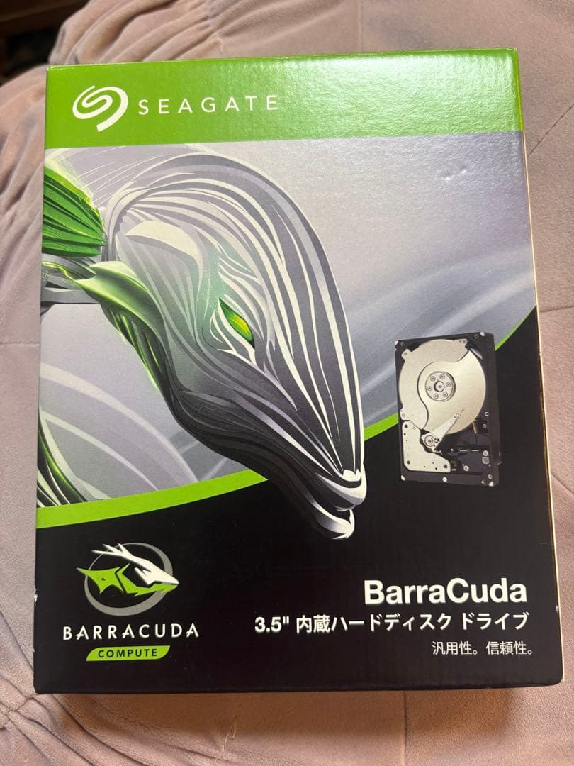 Seagate BarraCuda 6TB（型番：ST6000DM003）
