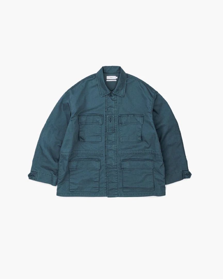 グラフペーパー23AWPigment Drill Field Jacket 2