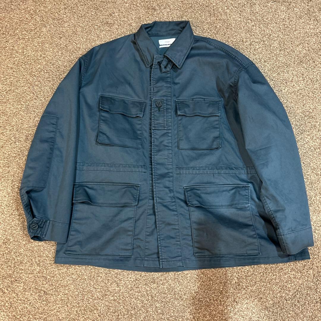 グラフペーパー23AWPigment Drill Field Jacket 2