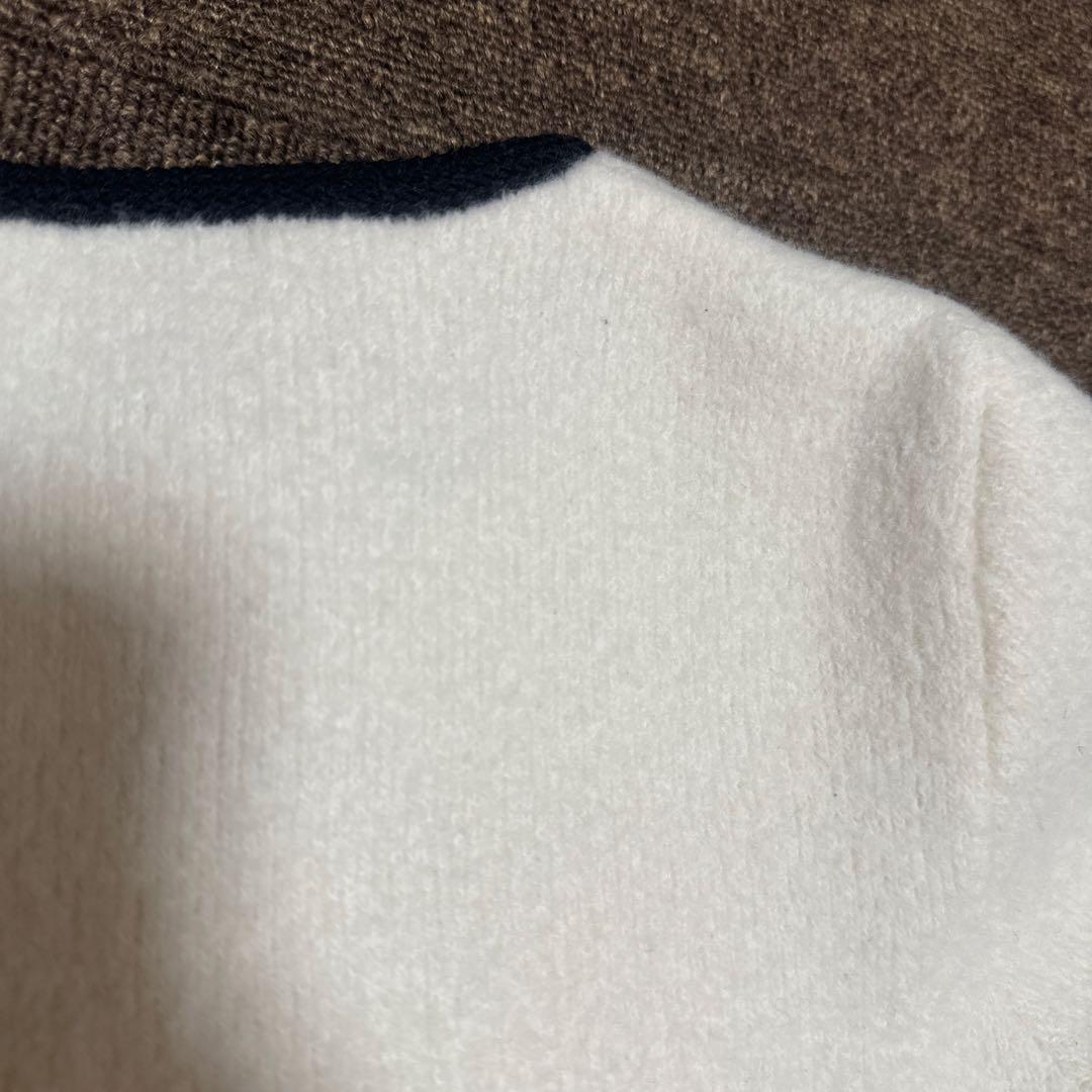 ANAYI ウールブークレカーディガン　アナイ　ジャケット　ニット　38