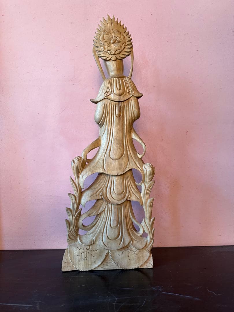 ◯木彫り、観音菩薩さま