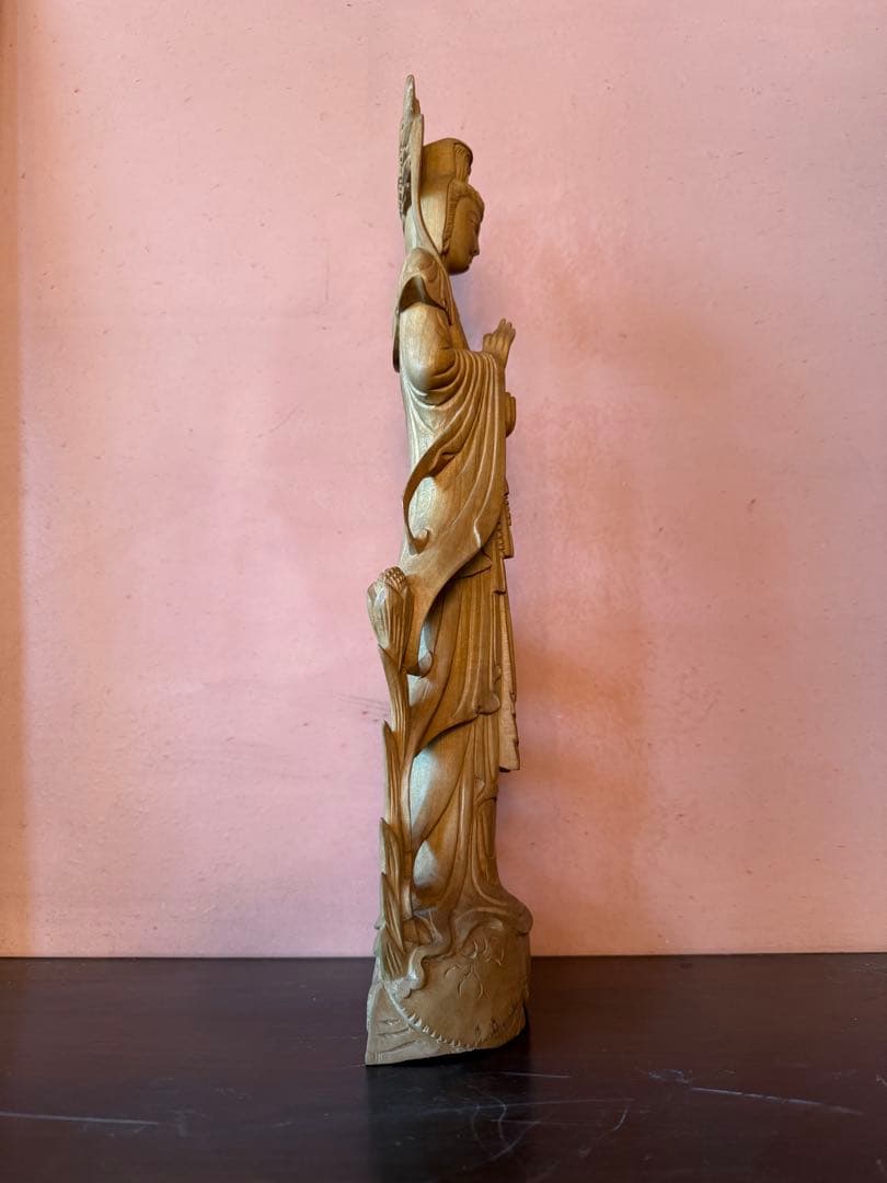 ◯木彫り、観音菩薩さま