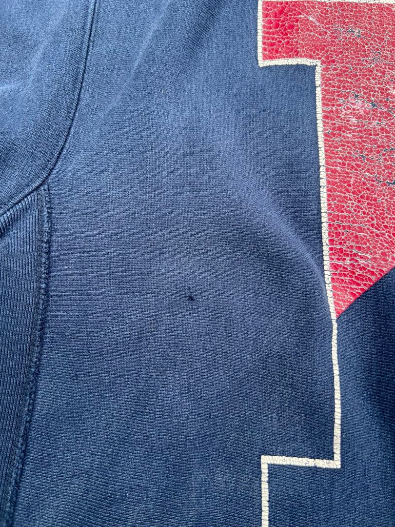 【USA製】90s Champion リバースウィーブ 両面プリントIVY