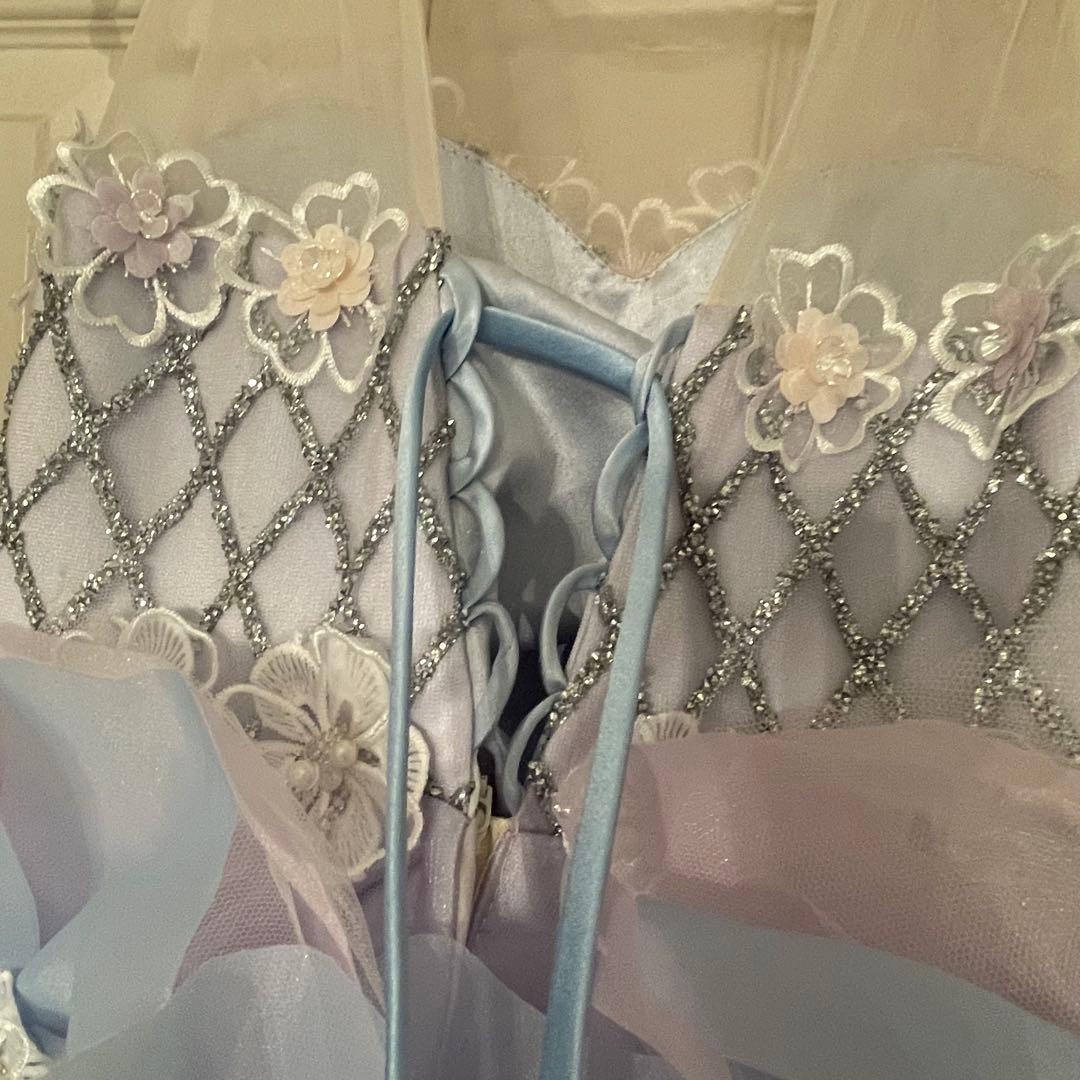 140 ピアノ 演奏会 声楽 発表会 ドレス ロング フラワー 子供 用