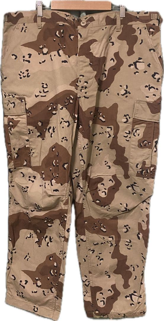 チョコチップ デザートカモ カーゴパンツ XL-S