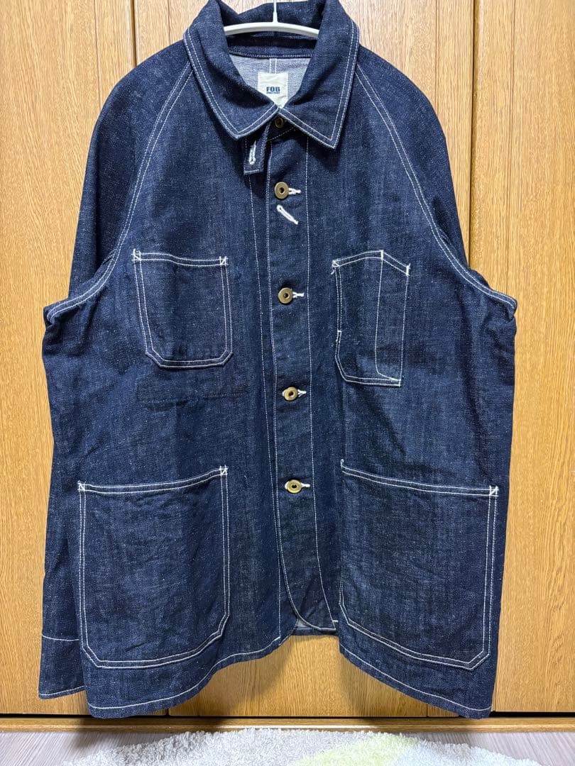 【値下げ済】FOB FACTORY デニムカバーオール サイズ3