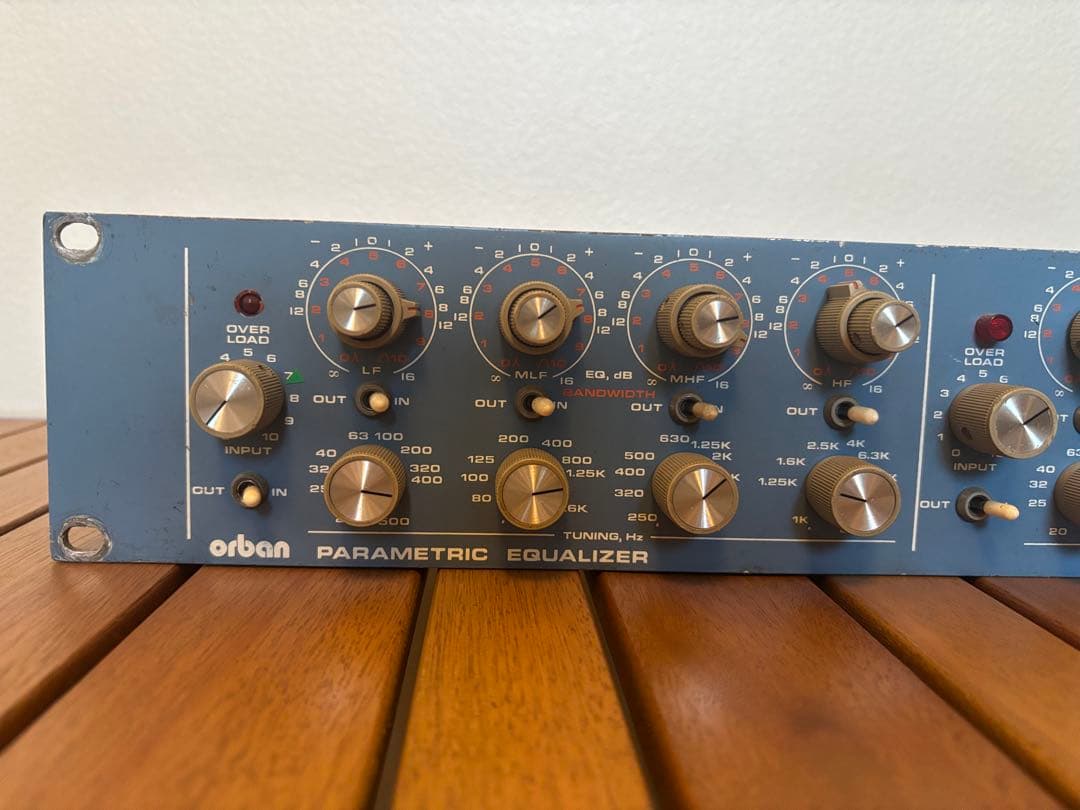 Orban パラメトリックイコライザー Model 622 Bビンテージ