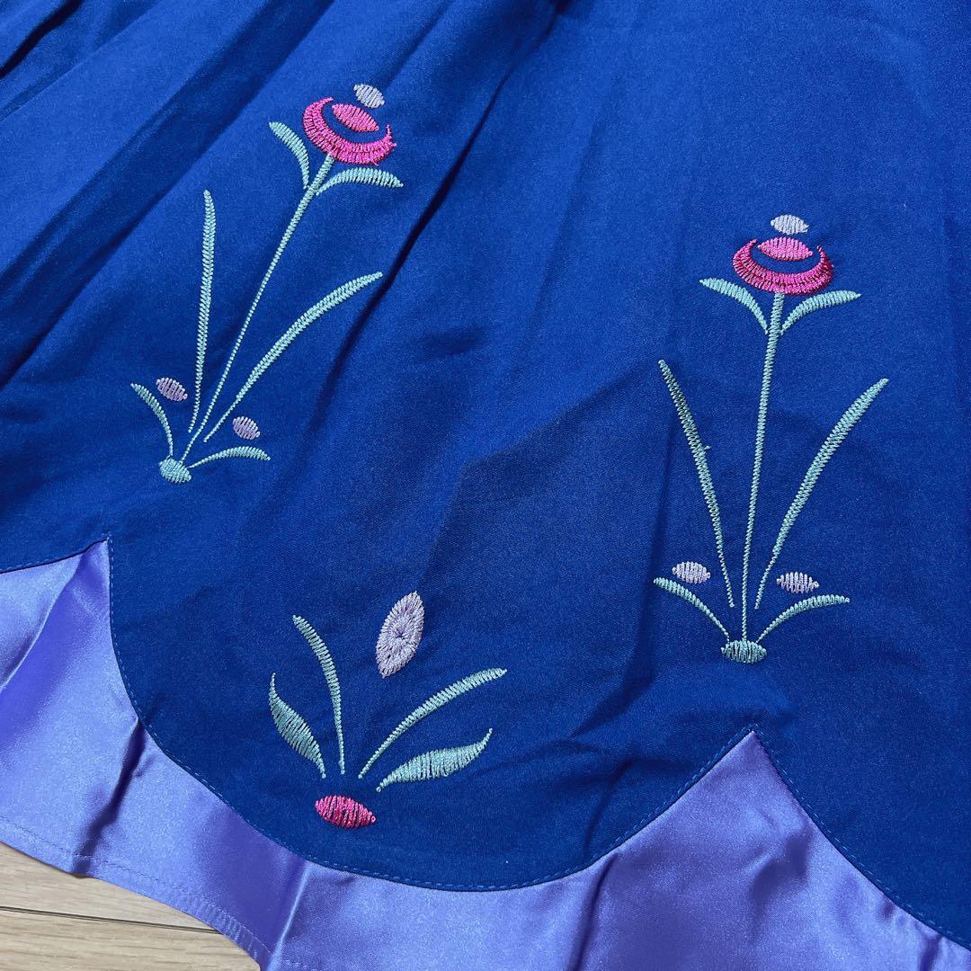 アナと雪の女王　アナ雪山ドレス　新品　130サイズ　ディズニー