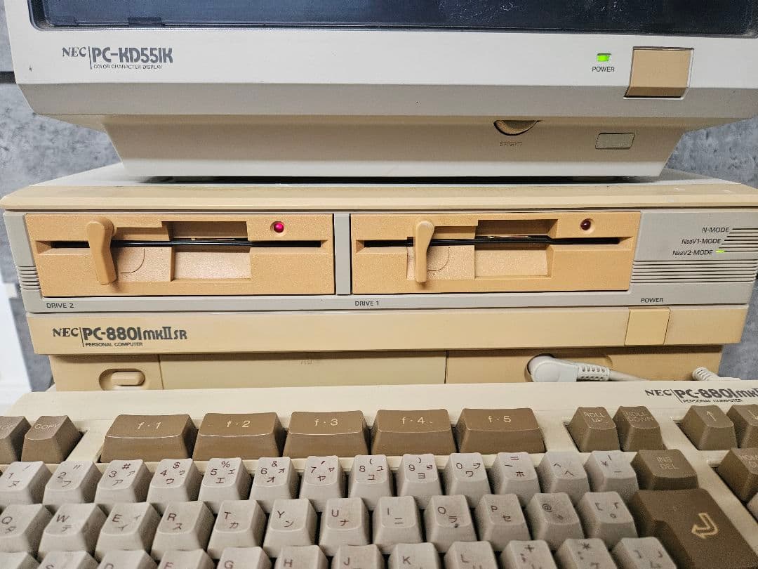 NEC PC-8801mkII SR おまけ付き