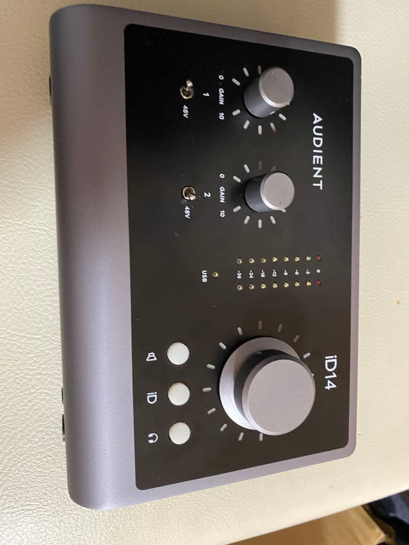 オーディオインターフェース AUDIENT iD14mk2 美品　動作未確認