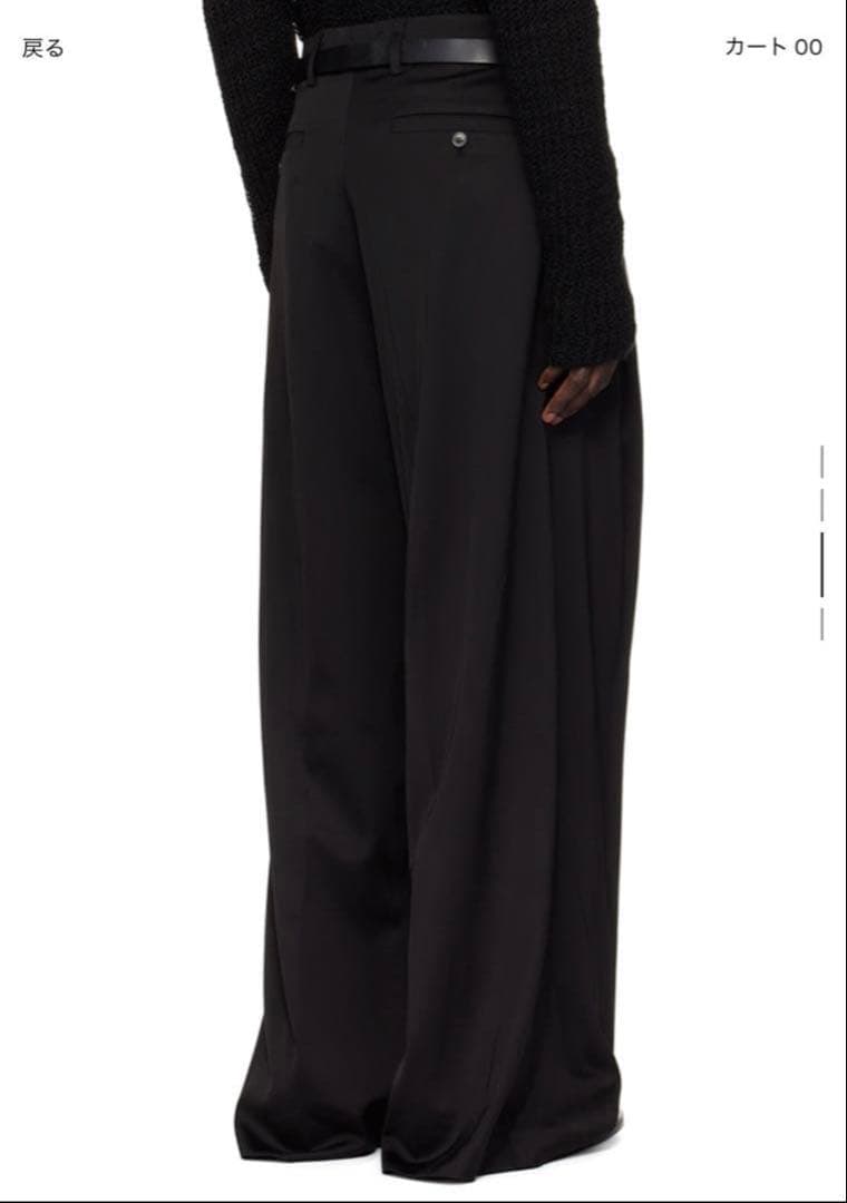 パンツ dries van noten/wide tuck pants