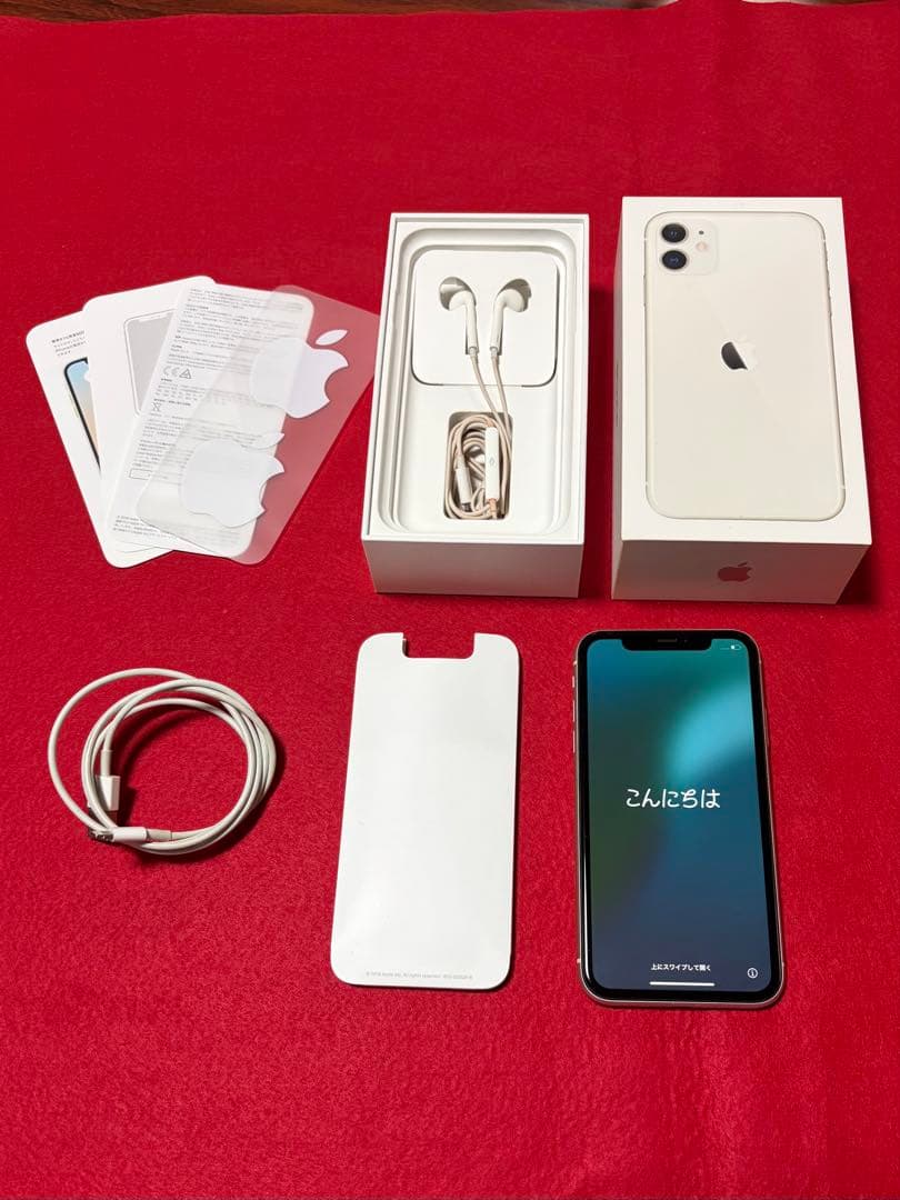 Apple iPhone 11 ホワイト 64GB ホワイト　SIMフリー