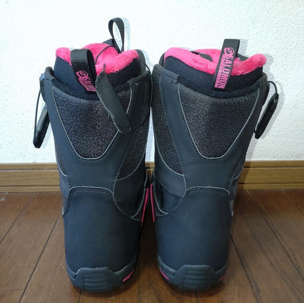 スノーボード ブーツ サロモン SALOMON ボアタイプ 25cm【0088】
