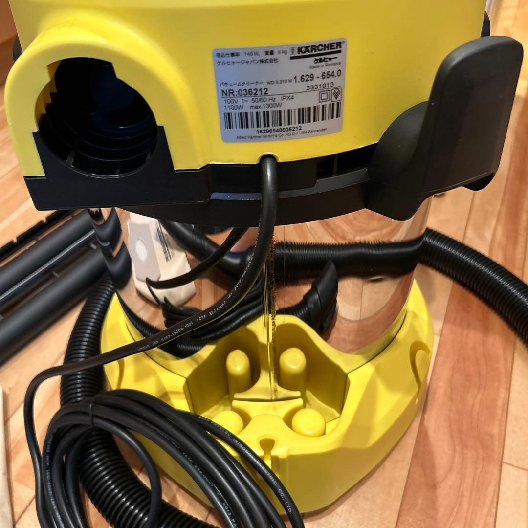【新品未使用】ケルヒャー乾湿両用バキュームクリーナー WD3