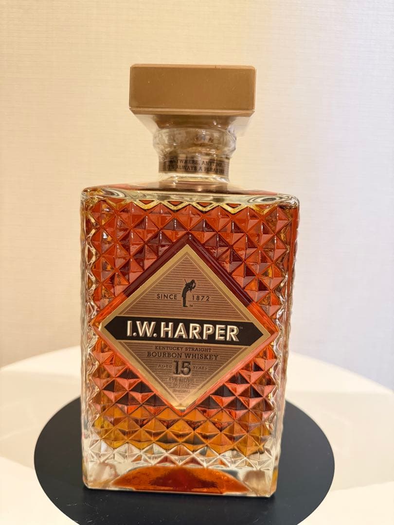 【終売品】I.W.ハーパー15年　ケンタッキーバーボン　I.W.HARPER