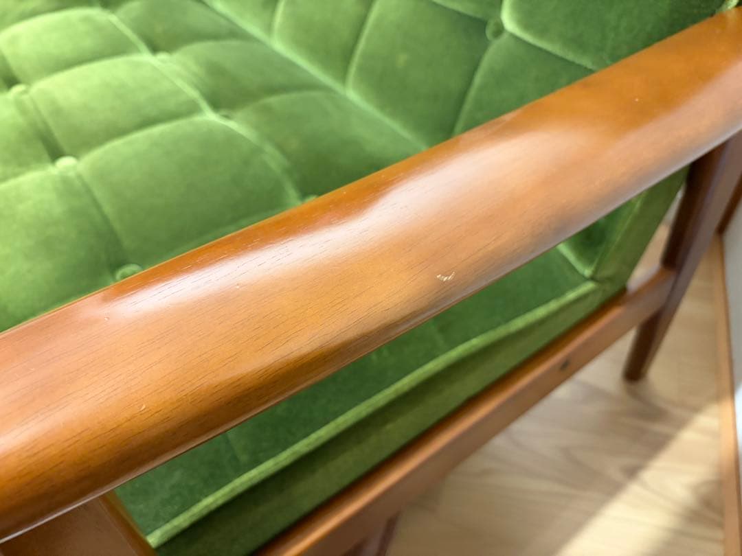 ハナミズキカリモク60 Kチェア2シーター　ソファーkarimoku