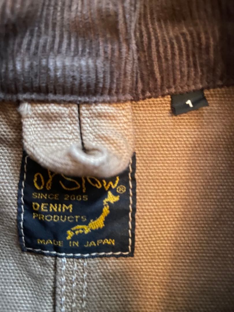 orSlow オアスロウ Relax Fit Oxford Coverall