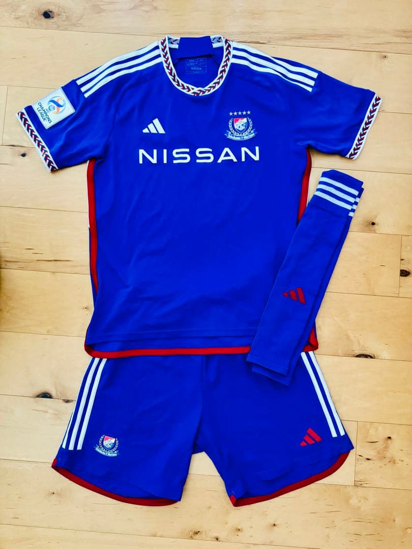 マリノス2024ACLユニ上下セット背番号7シャツ2XLパンツXL