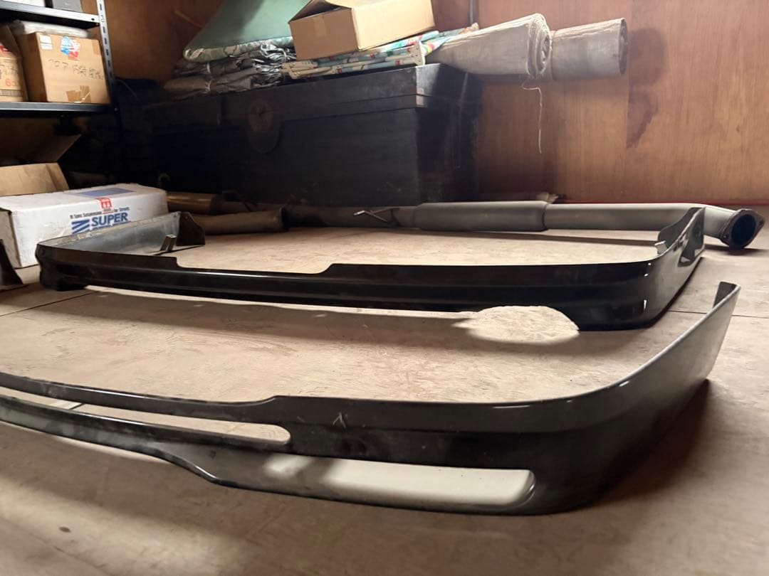 100系マークII前期純正エアロフロントリアセット