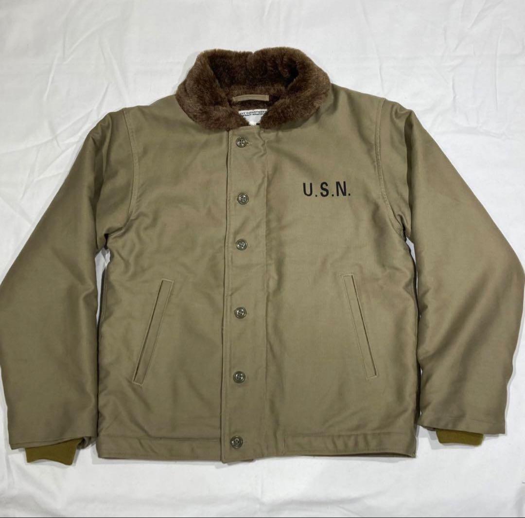 U.S.N US NAVYレプリカ　N-1デッキジャケット　YMCLKY 36
