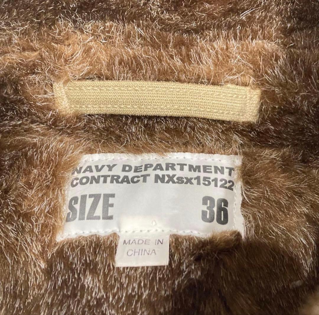 U.S.N US NAVYレプリカ　N-1デッキジャケット　YMCLKY 36