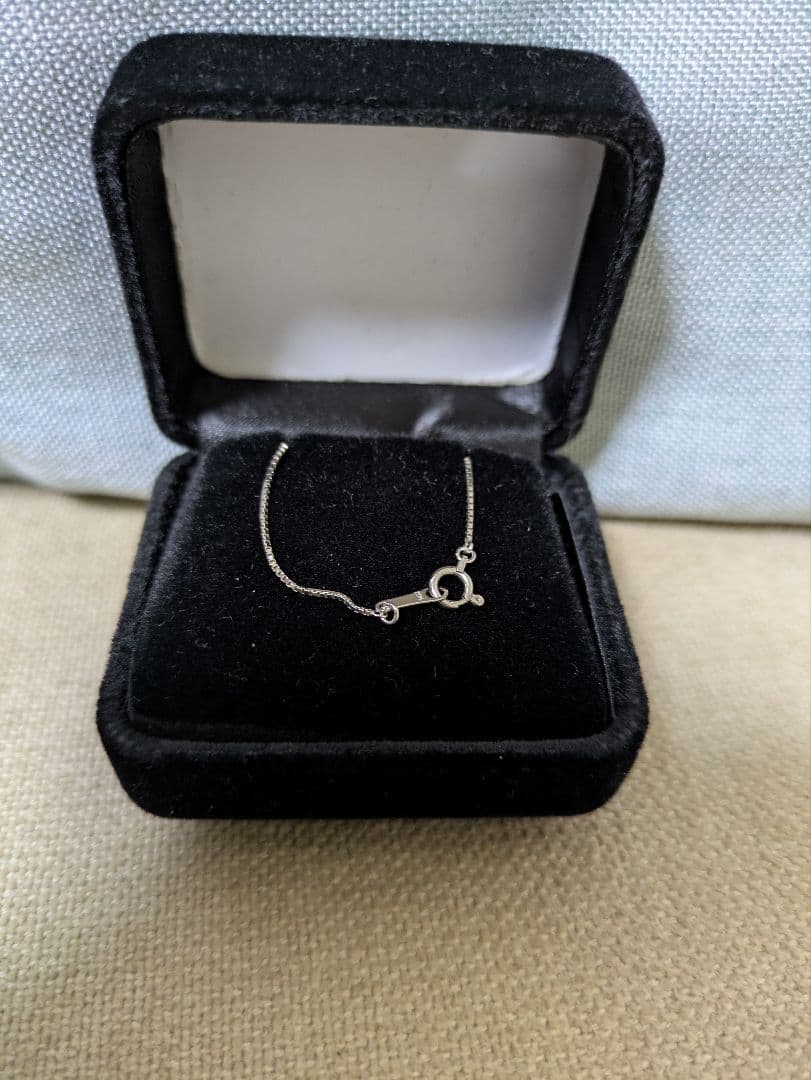 K18WG ネックレス 40cm ベネチアンチェーン