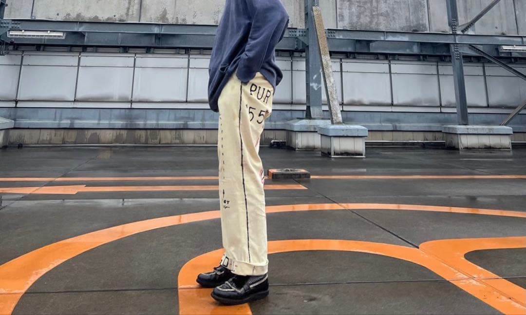 50s vintage コーデュロイmemorial pants