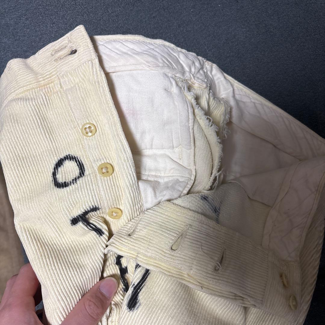 50s vintage コーデュロイmemorial pants