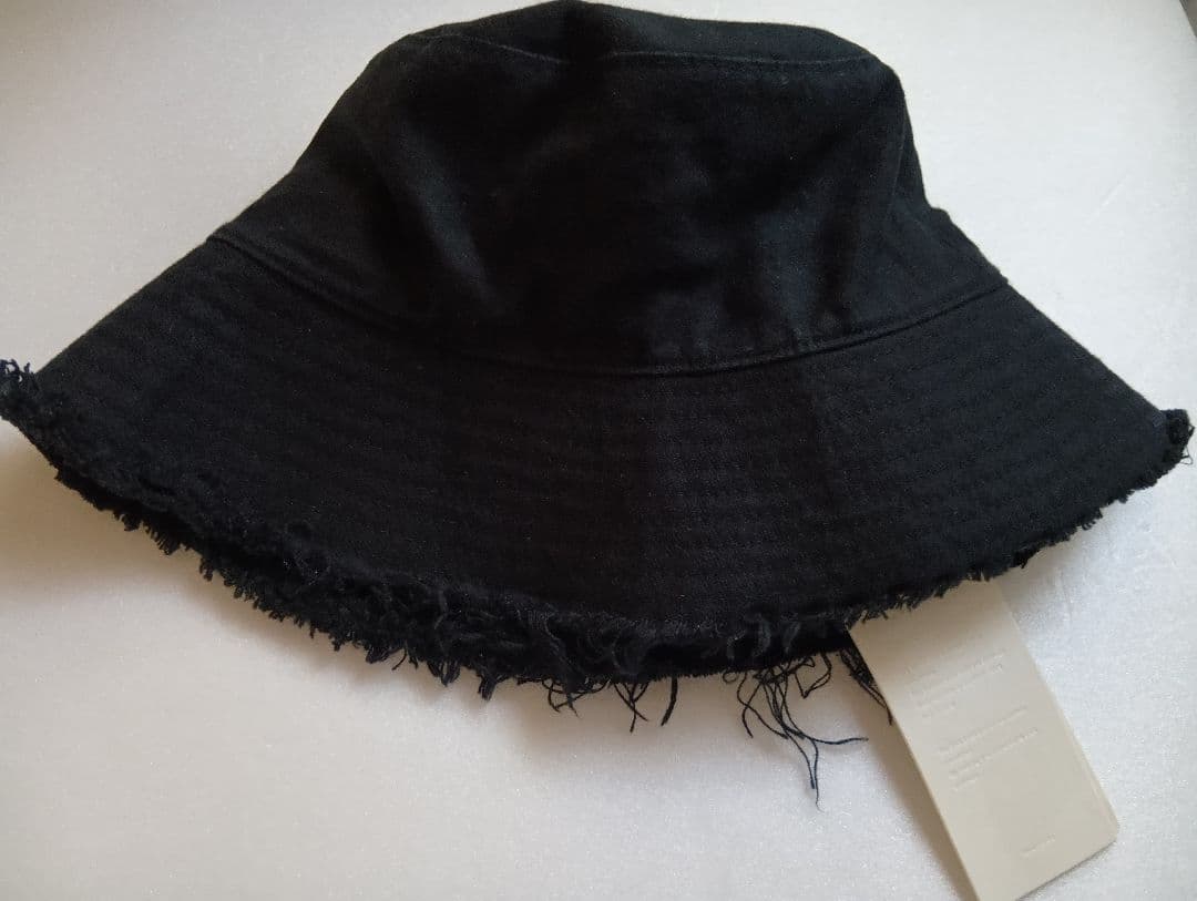 UNUSED 10OZ DENIM HAT UH0586 バケットハット 黒