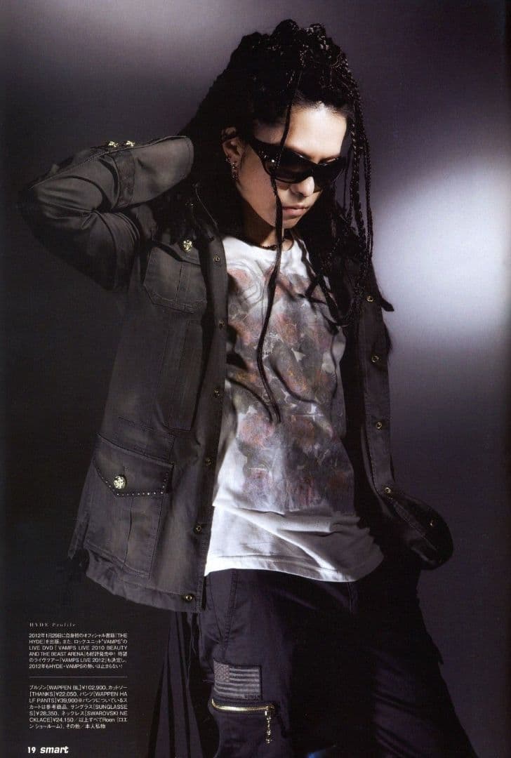 Roen hyde着用 ミリタリージャケット カーキ系 44