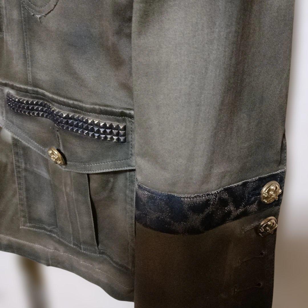 Roen hyde着用 ミリタリージャケット カーキ系 44