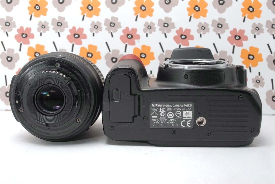 ❤Nikon D3000❤スマホ撮影では物足りないアナタに❤撮影デビューセット❤