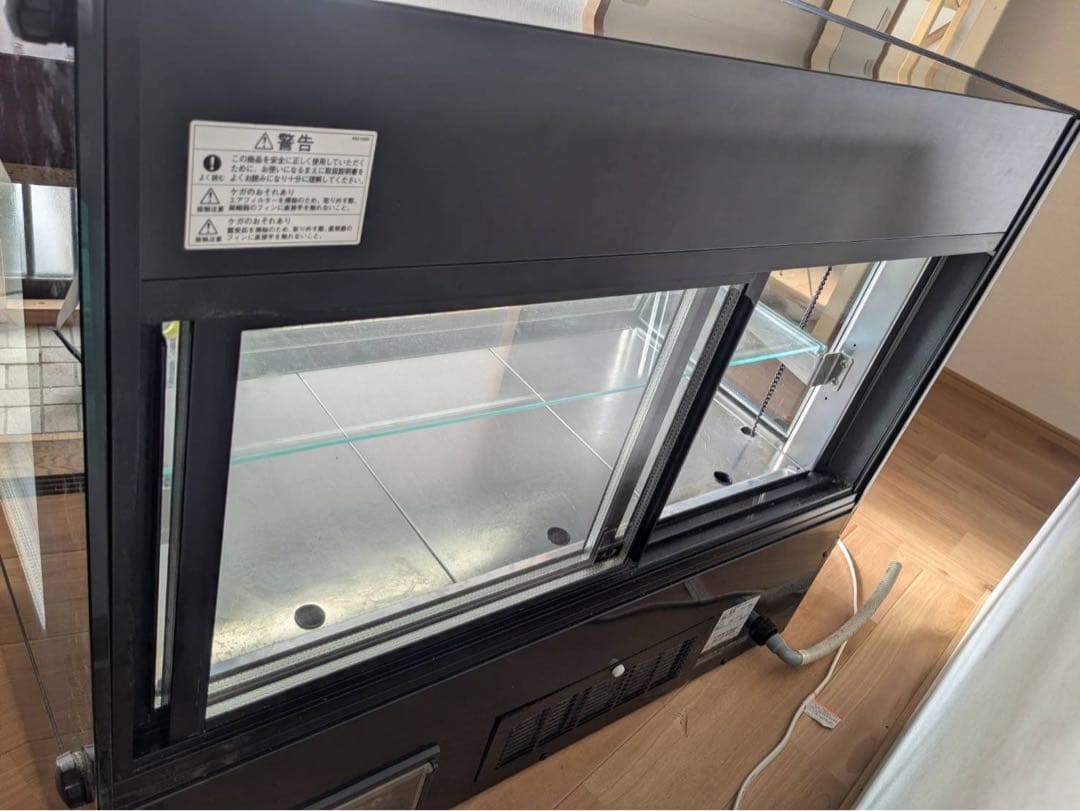 ホシザキ　冷蔵ディスプレイショーケース　卓上対面型　100V