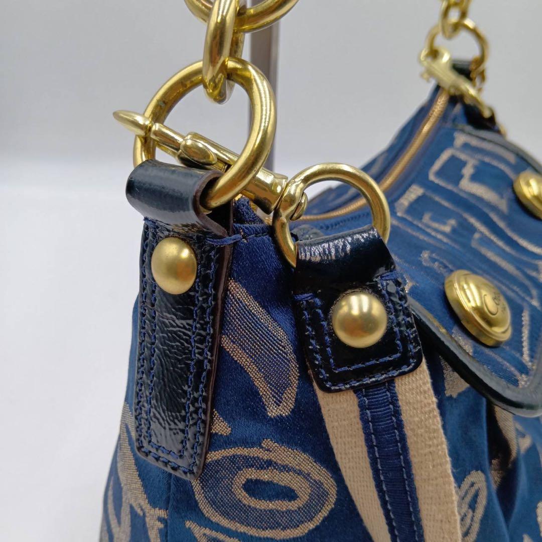 美品✨ COACH POPPY ONE SHOULDER BAG 2way