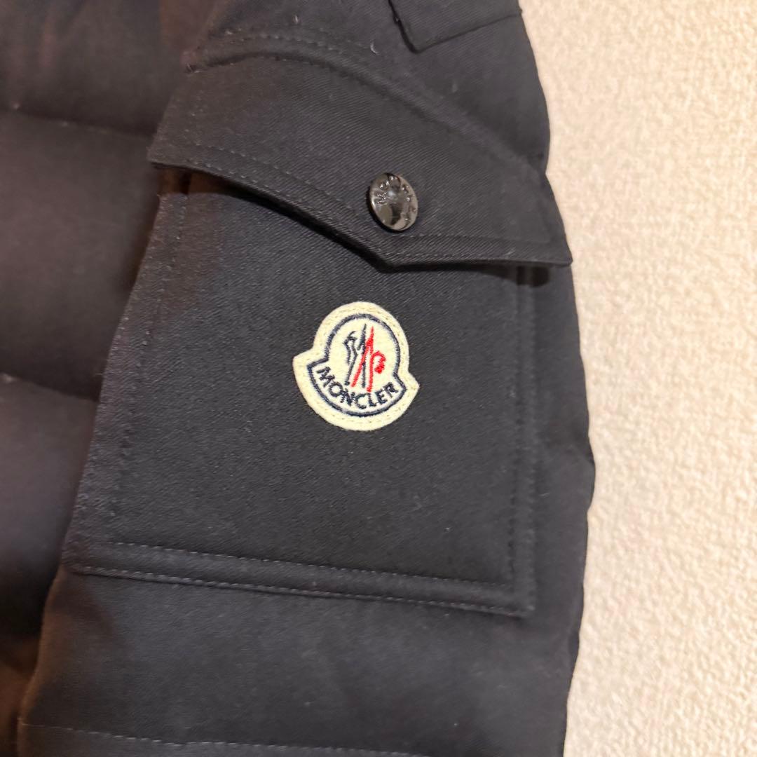 ■モンクレール モンジュネーブル■ブラック 0 ダウンジャケット メンズ