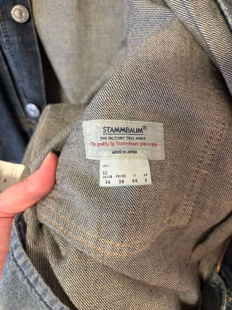 【美品】アパルトモン　シュタンバウム　デニムジャケット　STAMMBAUM